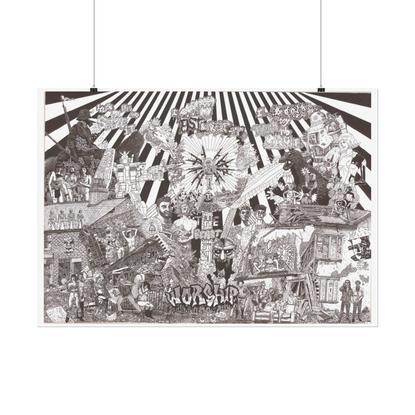 Rapscallion Big Boy Piece Rolled Poster