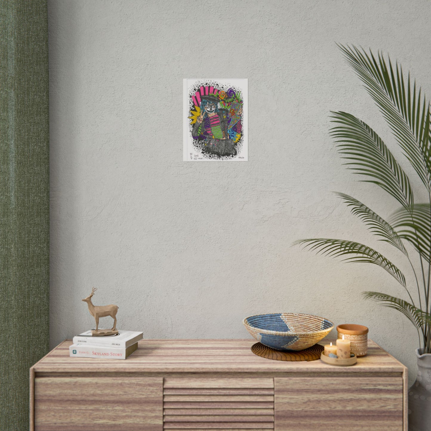 Rapscallion X Juki Rolled Poster