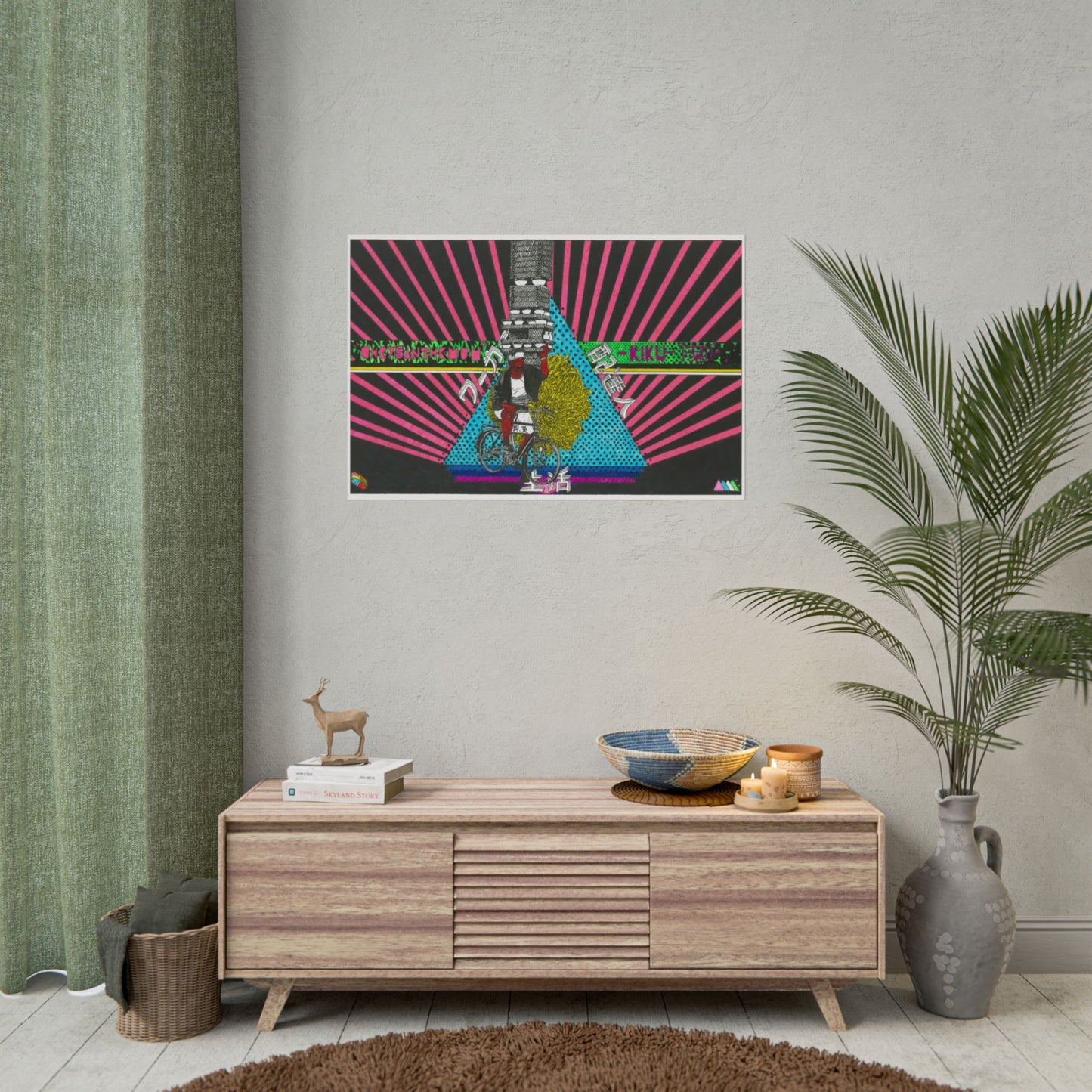 Rapscallion Crysanthemum Rolled Poster
