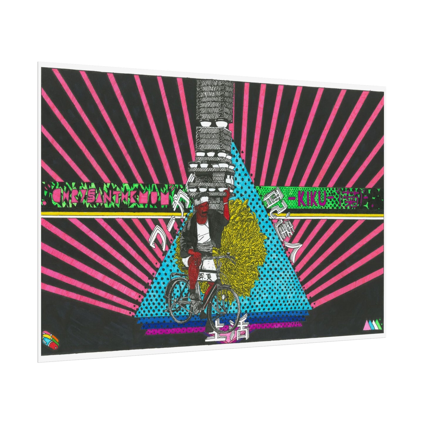 Rapscallion Crysanthemum Rolled Poster