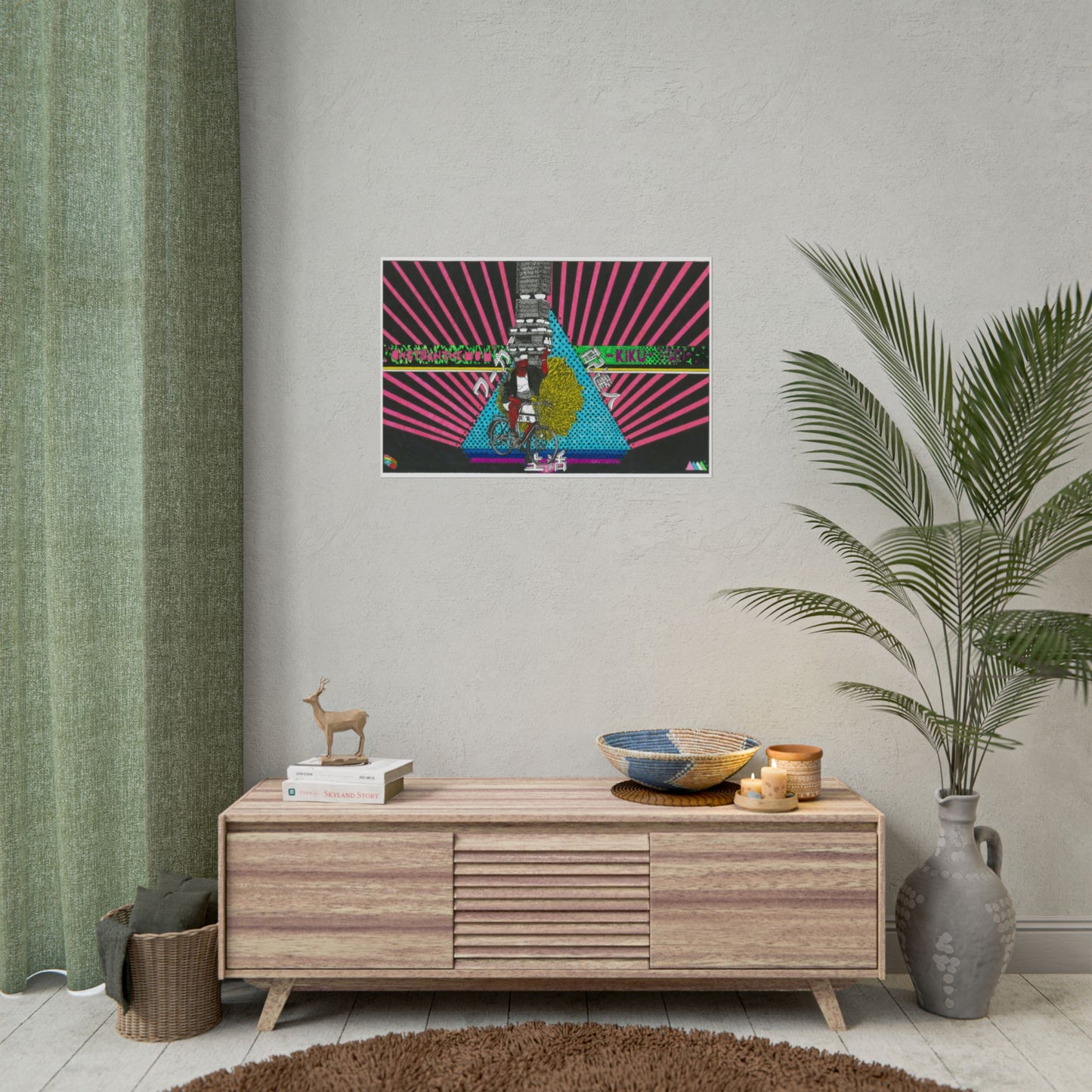 Rapscallion Crysanthemum Rolled Poster