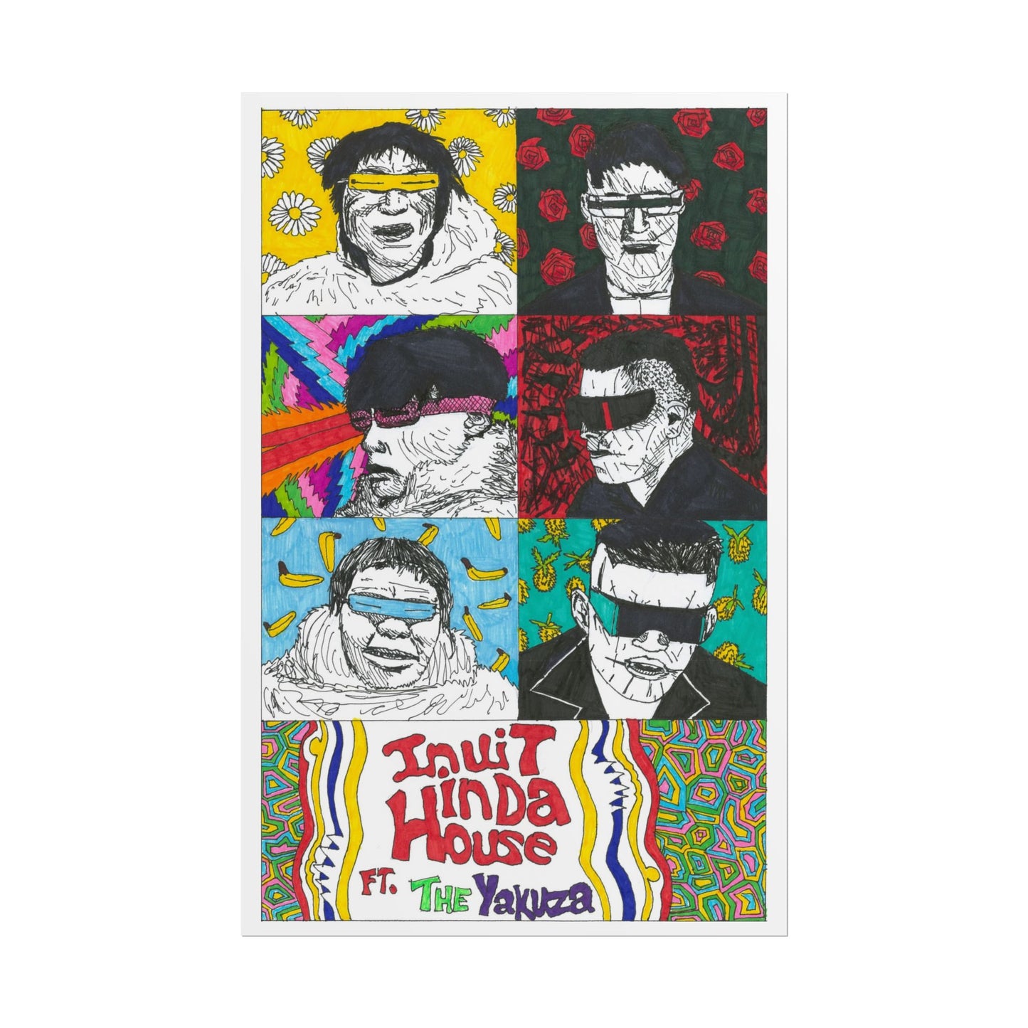 Rapscallion Inuit In Da House Rolled Poster