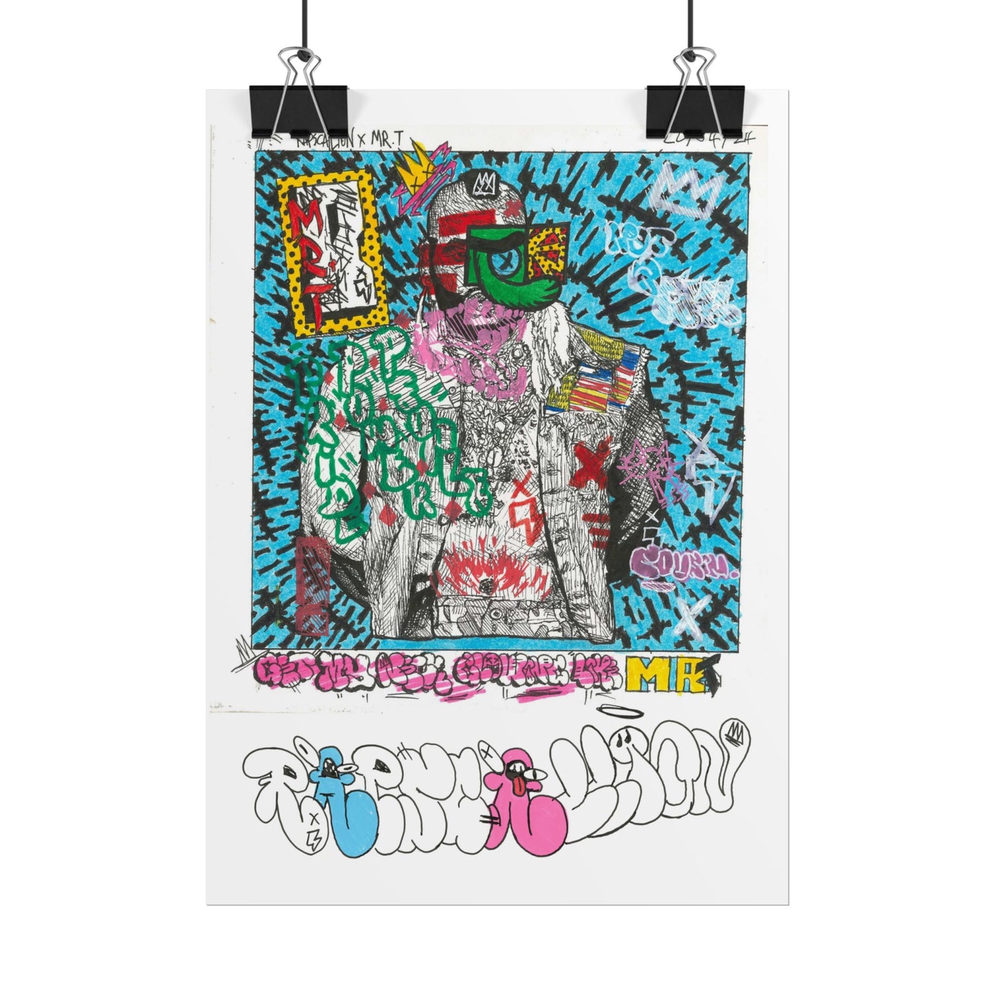 Rapscallion Lord Of Dog Action Hero Rolled Poster