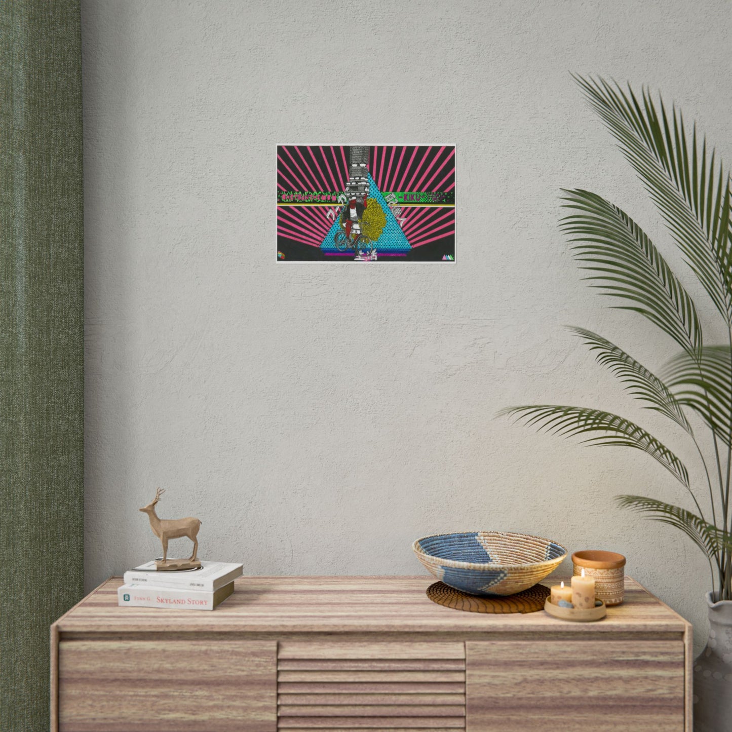 Rapscallion Crysanthemum Rolled Poster