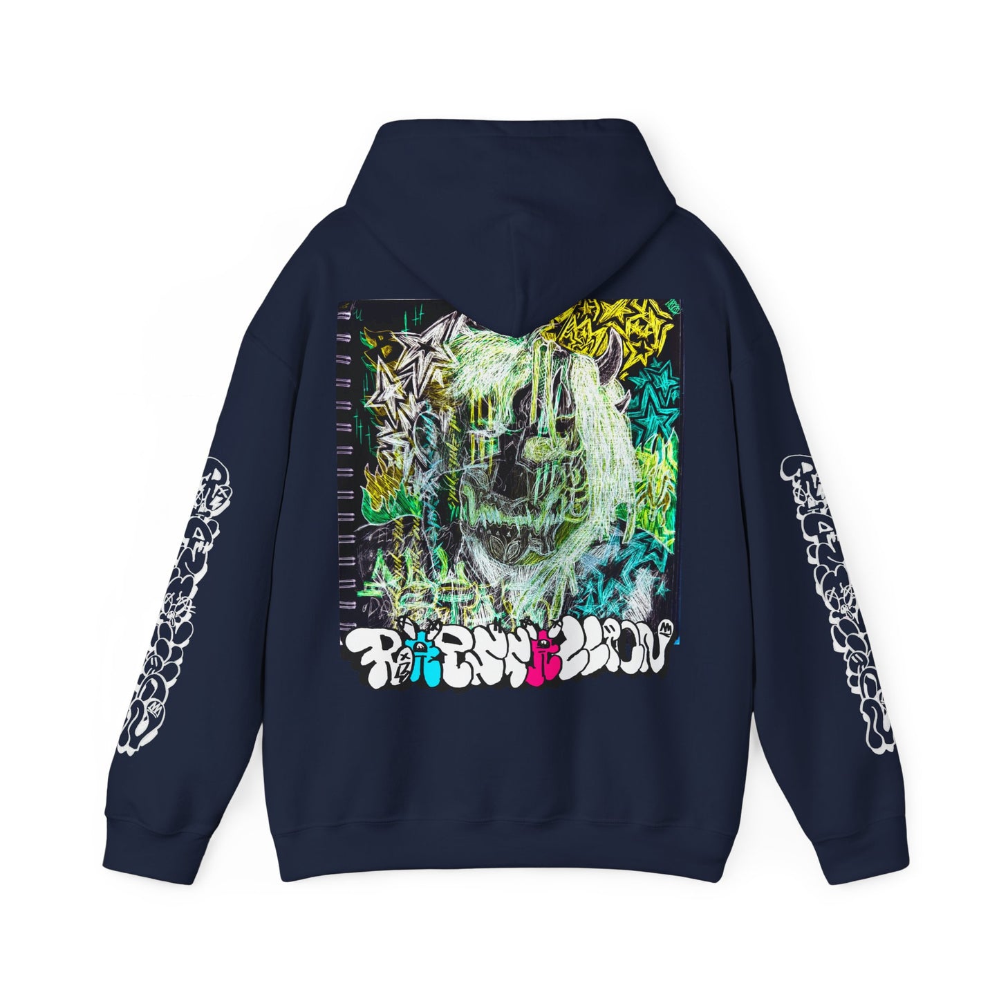 Rapscallion Oni Mask Hoodie Uni Sex Merch