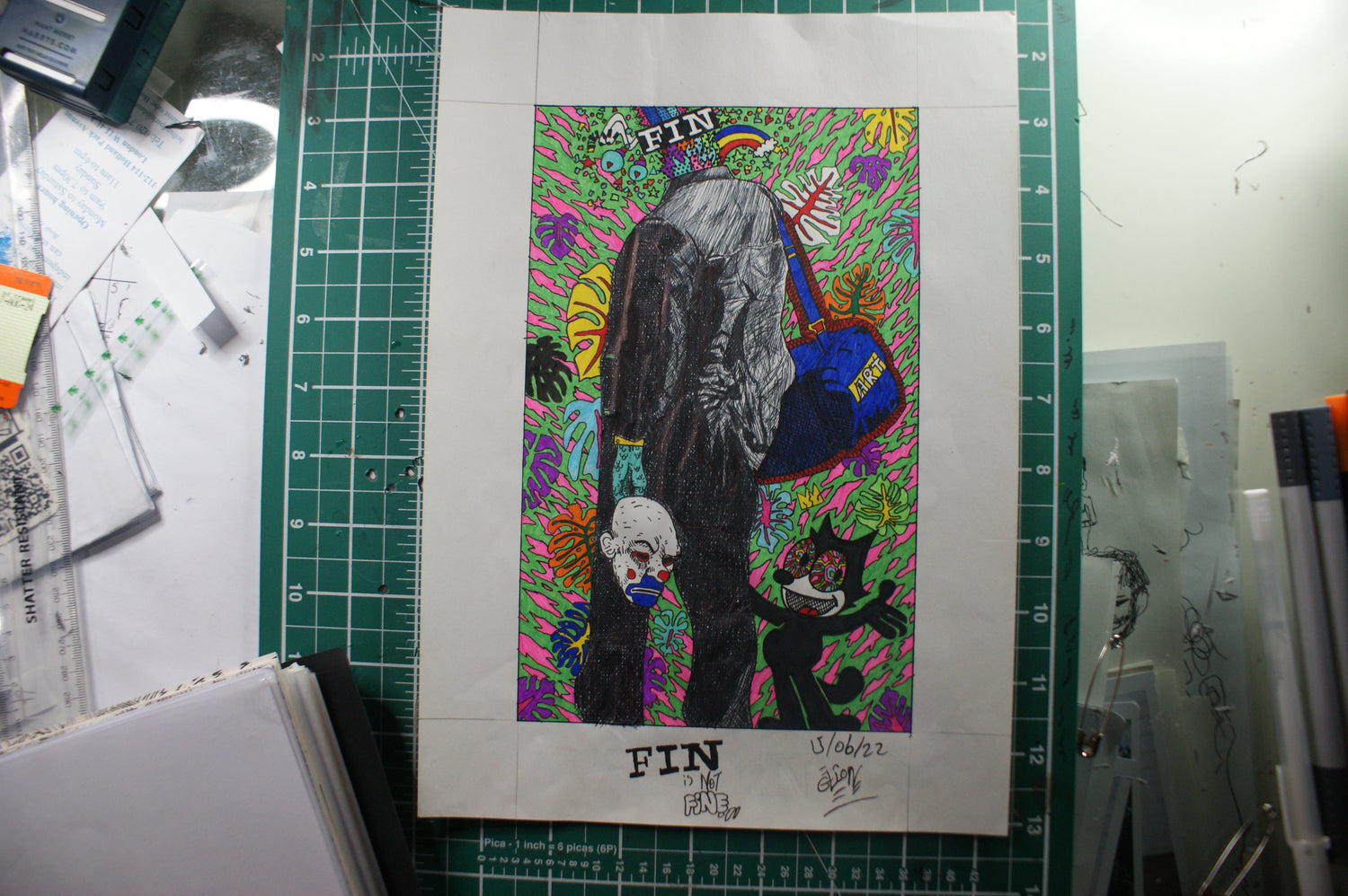 A4 Original pieces