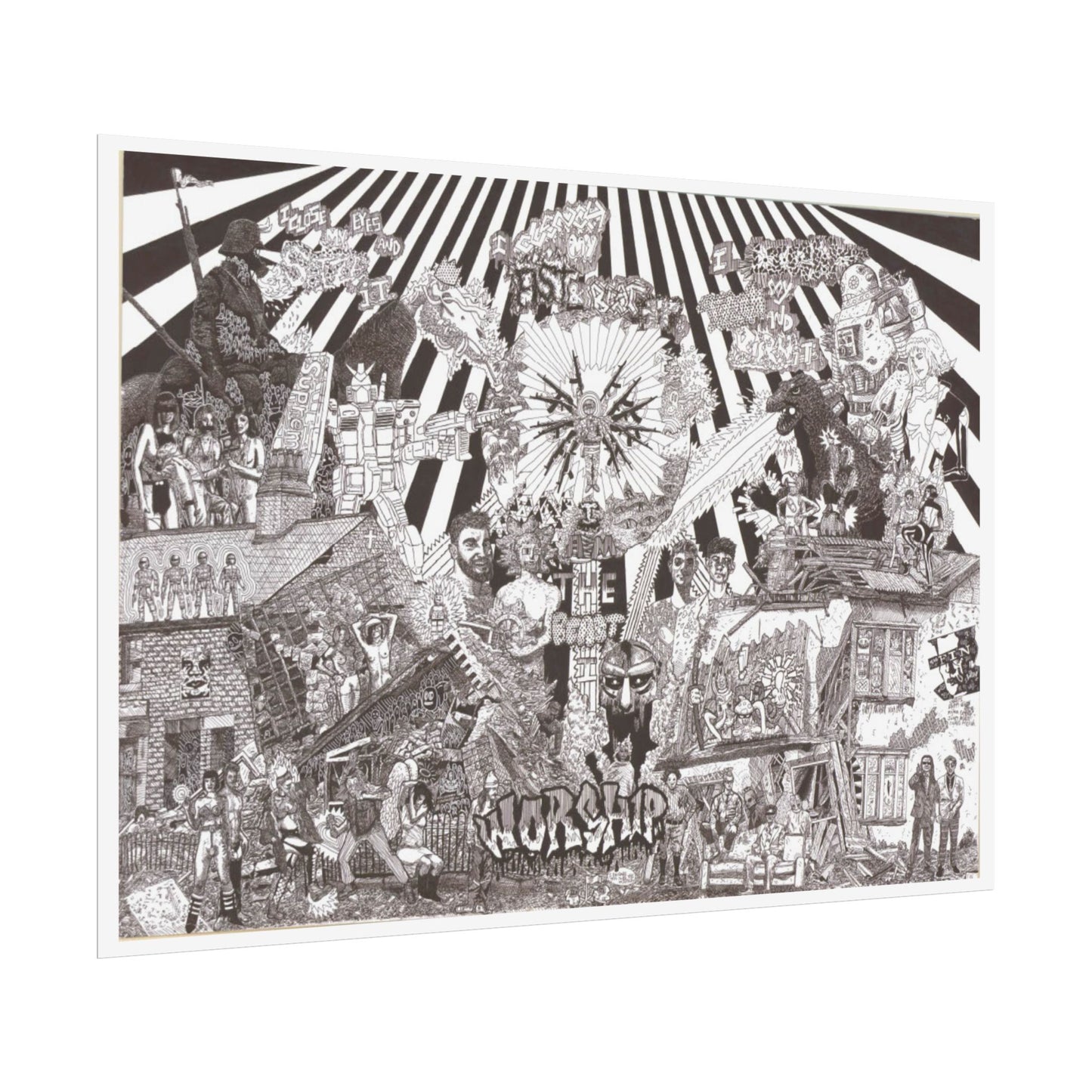 Rapscallion Big Boy Piece Rolled Poster