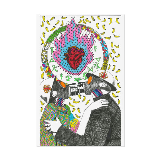 Rapscallion Quarantined Kiss Rolled Poster