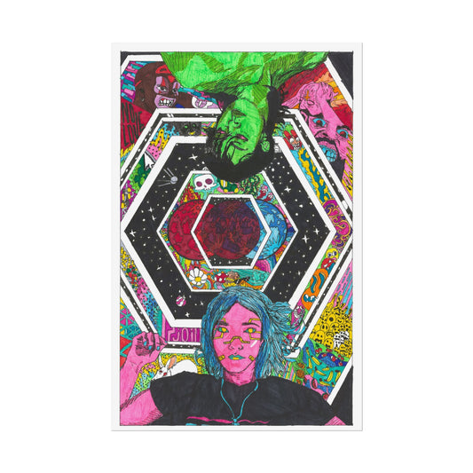 Rapscallion Space Song Rolled Poster