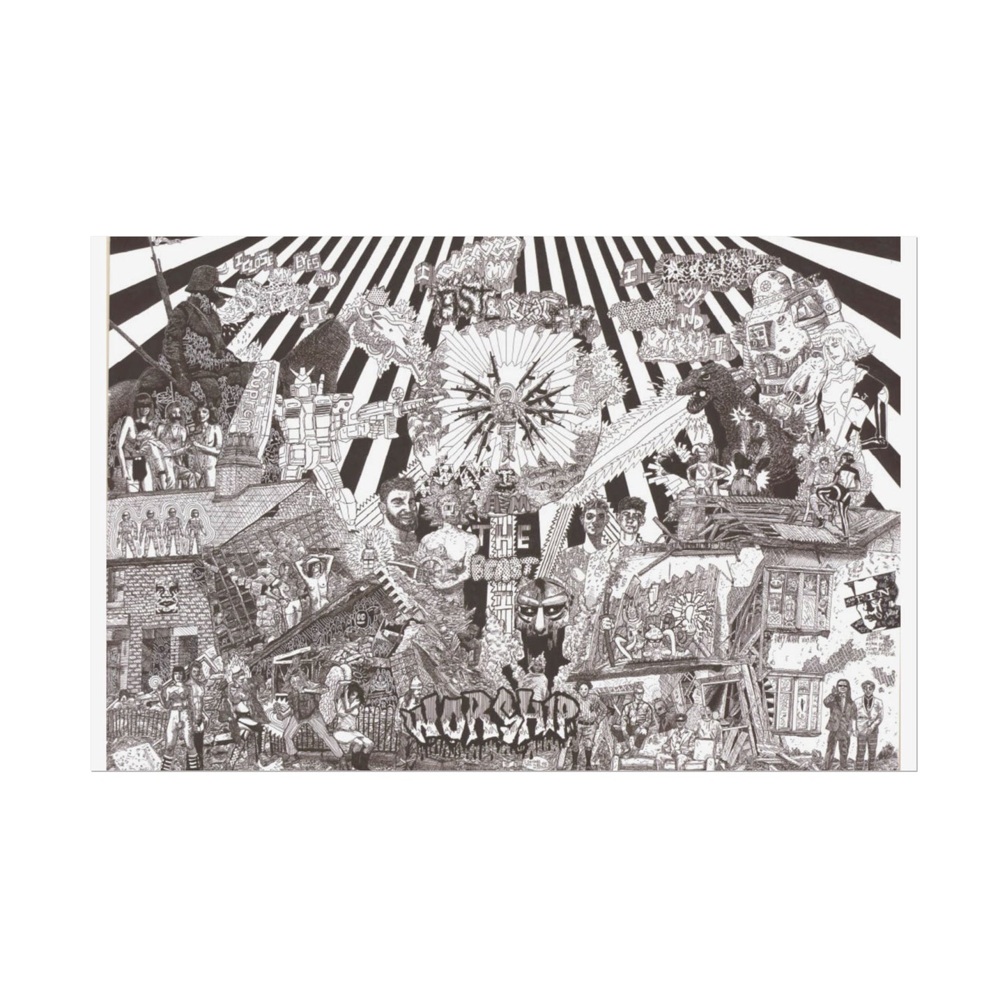 Rapscallion Big Boy Piece Rolled Poster