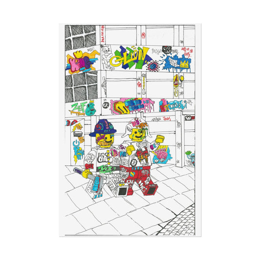 Rapscallion Brick Park Rolled Poster