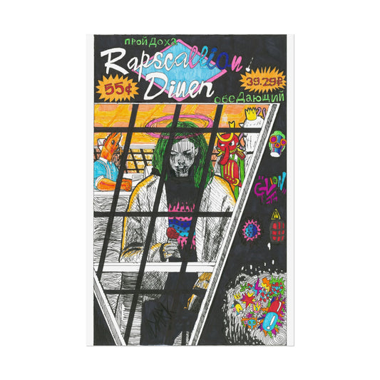 Rapscallion Diner Rolled Poster
