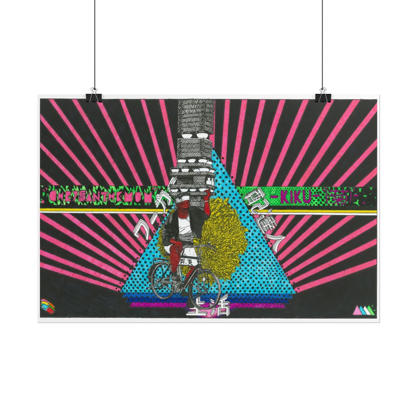 Rapscallion Crysanthemum Rolled Poster