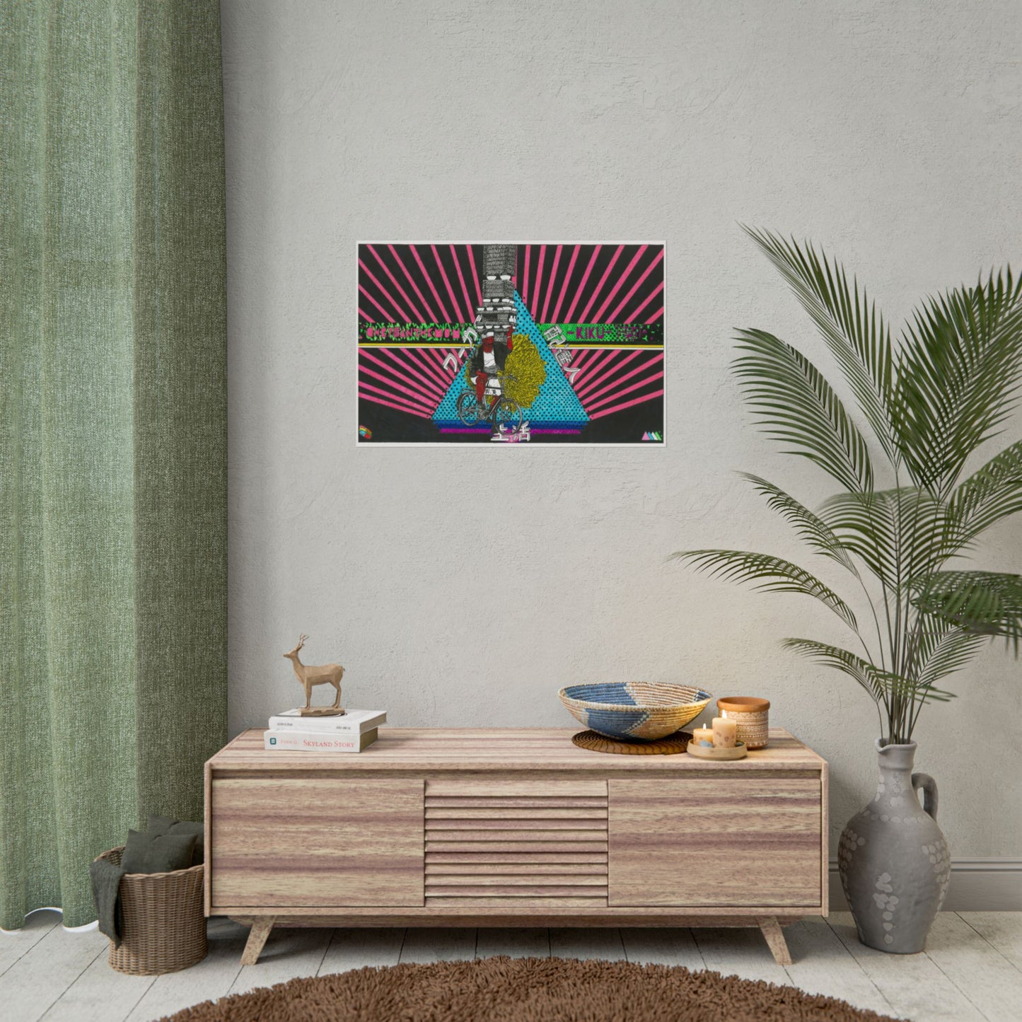 Rapscallion Crysanthemum Rolled Poster