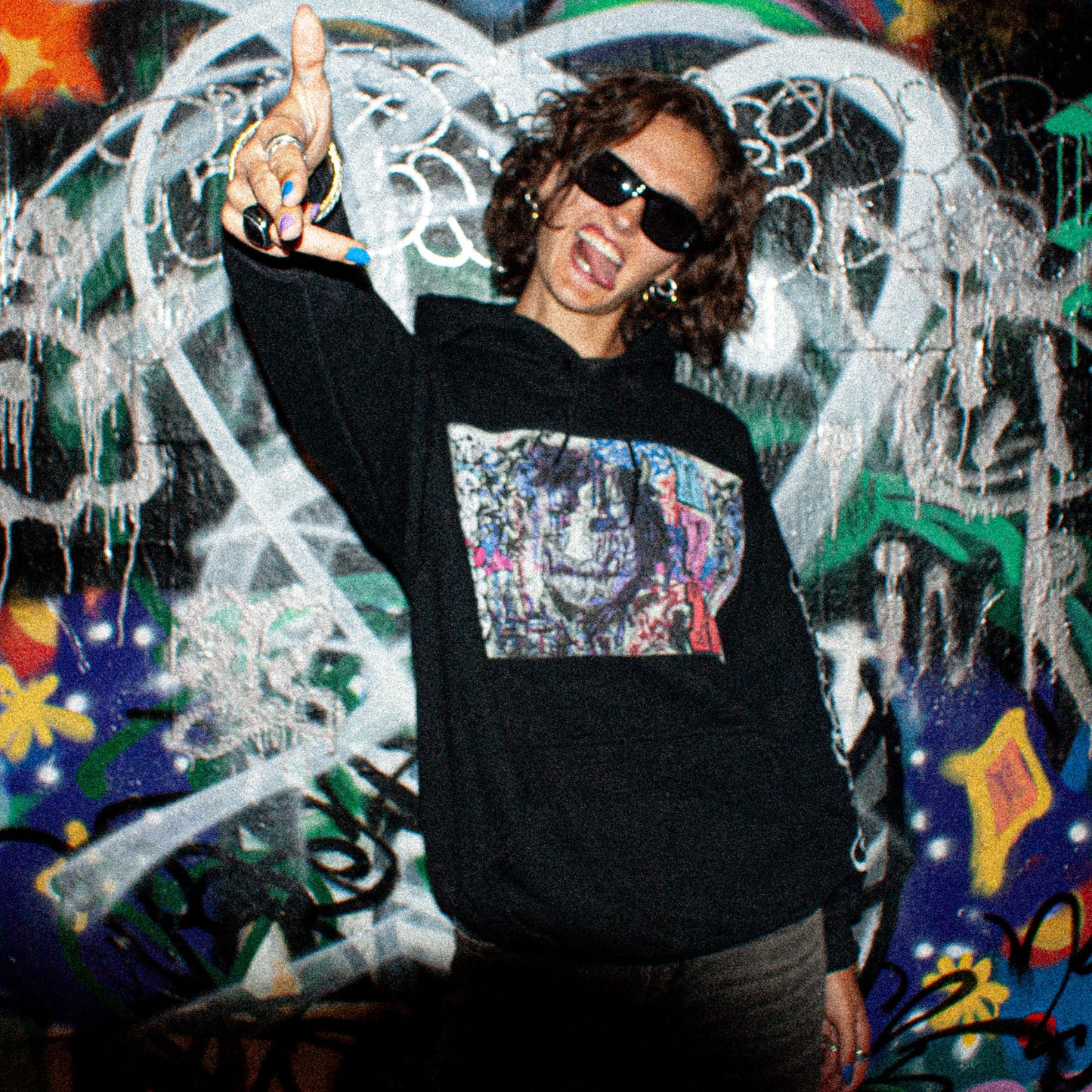 Rapscallion Oni Mask Hoodie Uni Sex Merch