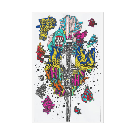 Rapscallion Pylon Rolled Poster