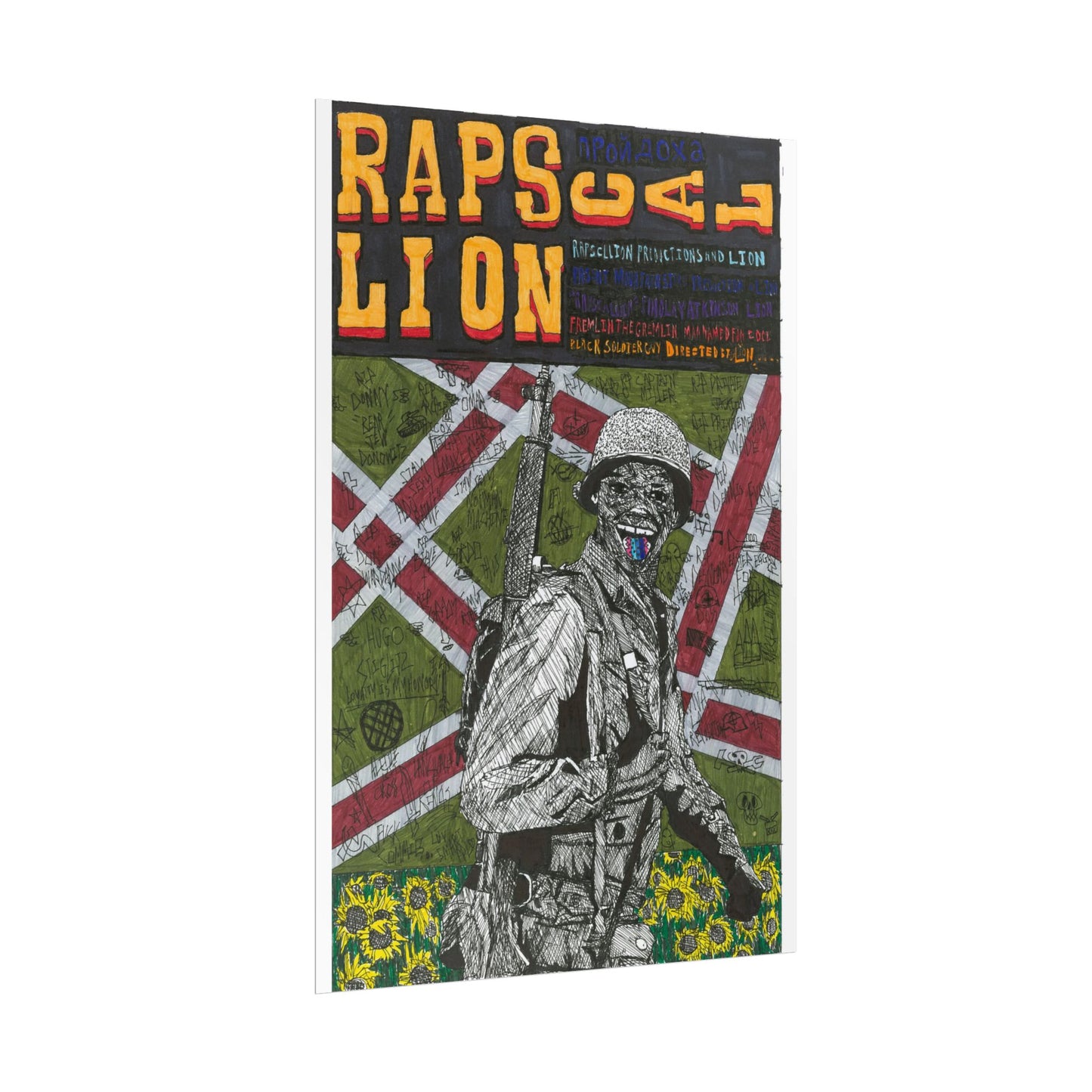 Rapscallion Spaghetti Movie Rolled Poster