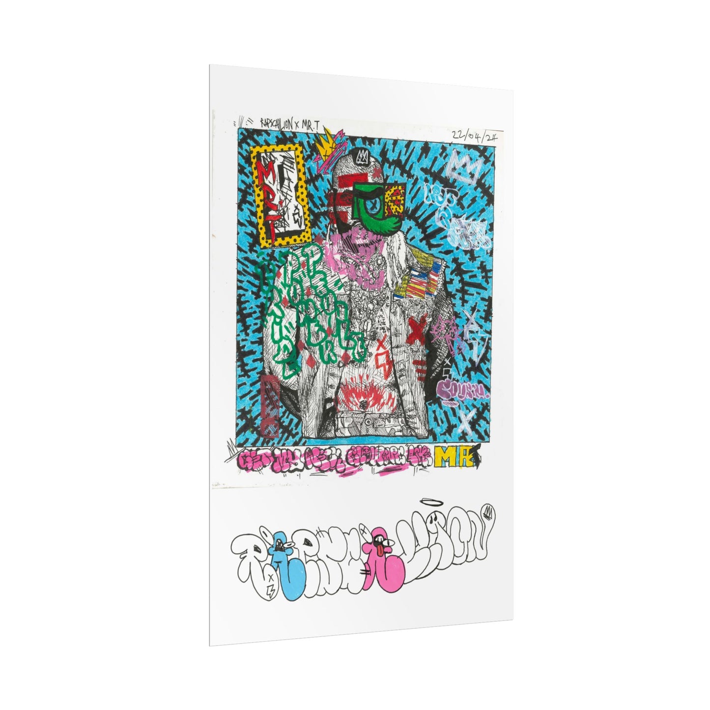 Rapscallion Lord Of Dog Action Hero Rolled Poster