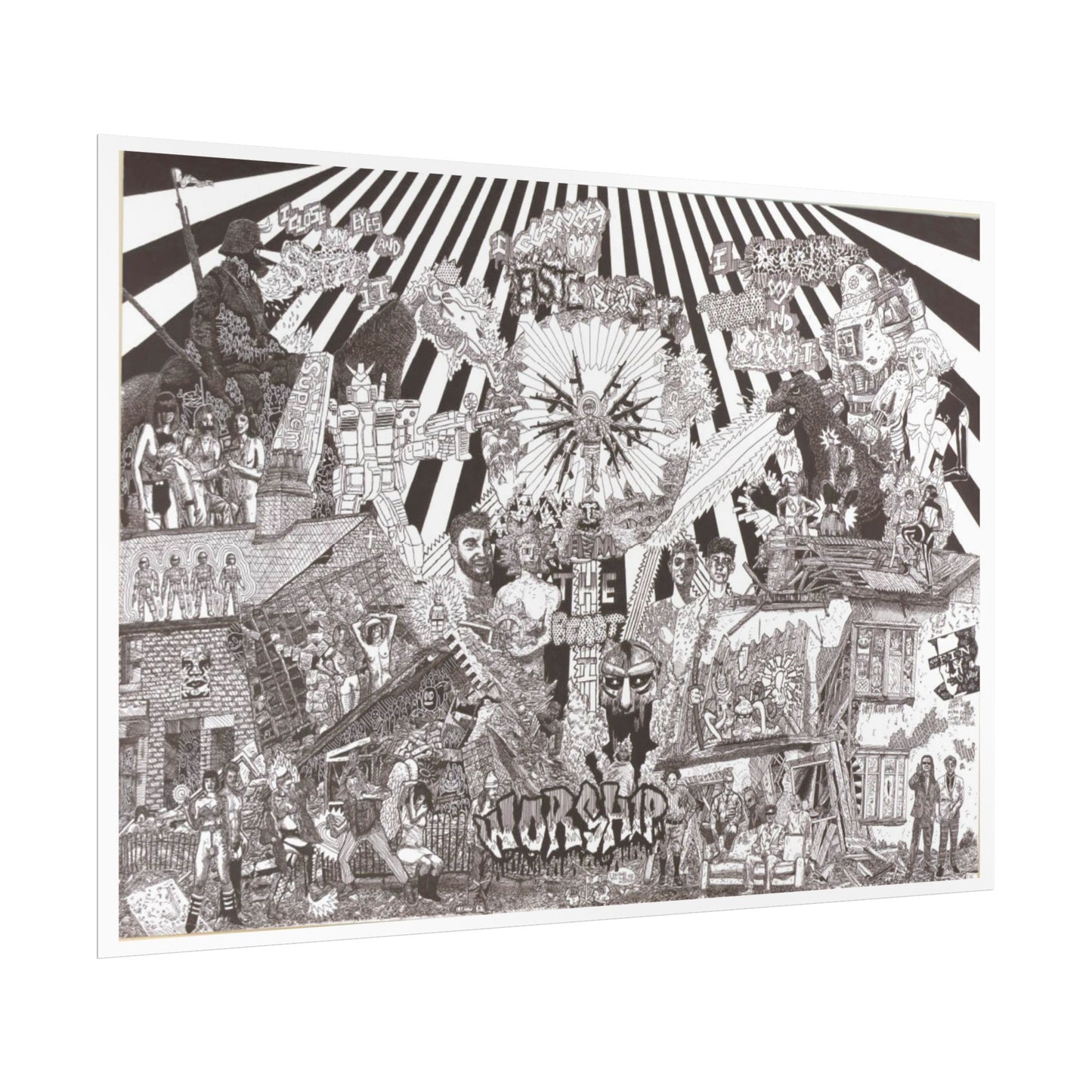 Rapscallion Big Boy Piece Rolled Poster