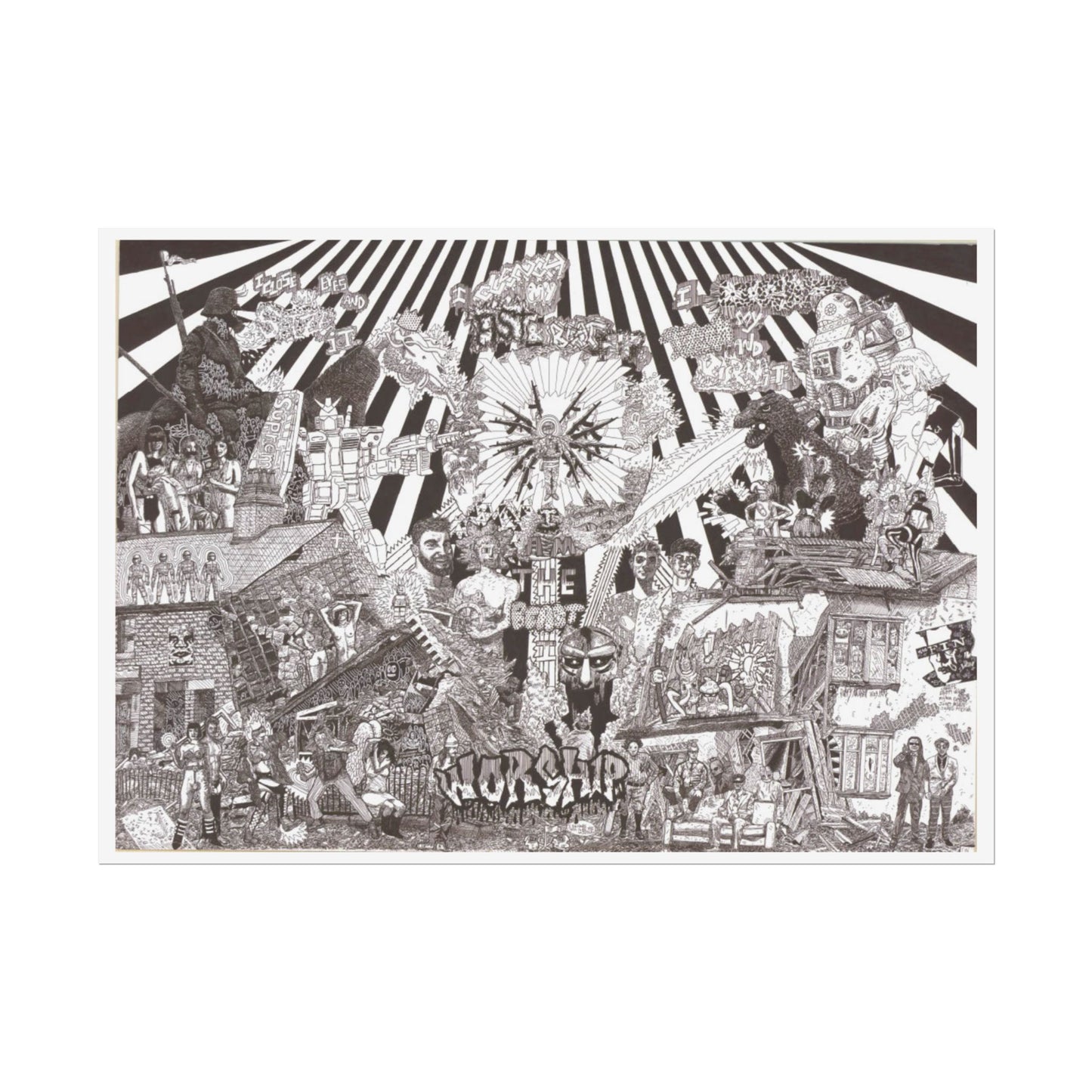 Rapscallion Big Boy Piece Rolled Poster