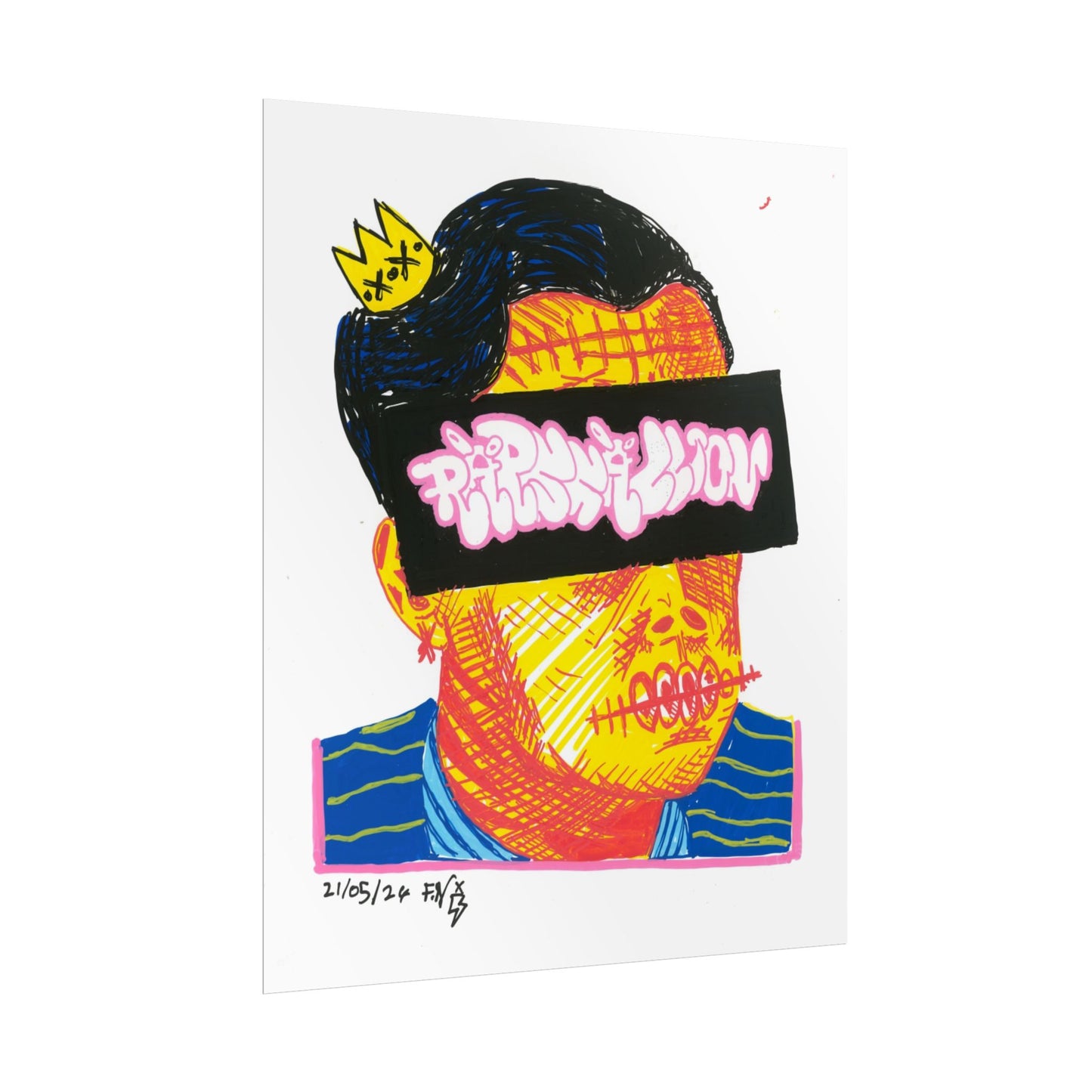 Dog of Streets Rapscallion Rolled Poster