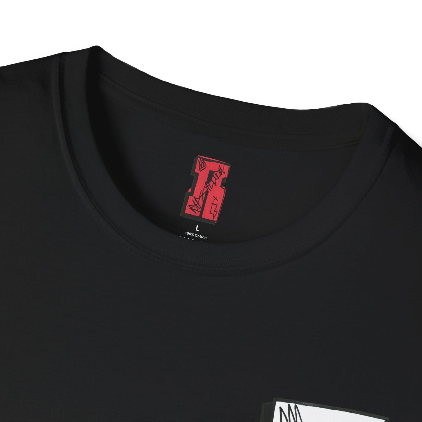 Rapscallion Logo Red Back Piece T shirt Uni Sex Merch